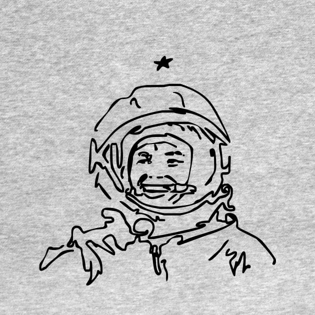 Astronaut - Cosmonaut Gagarin by Exerix